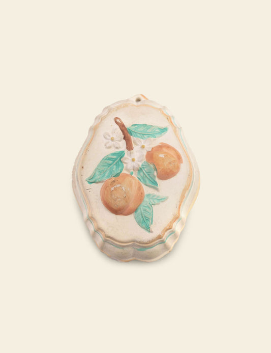 Vintage Ceramic Fruit Wall Decoration