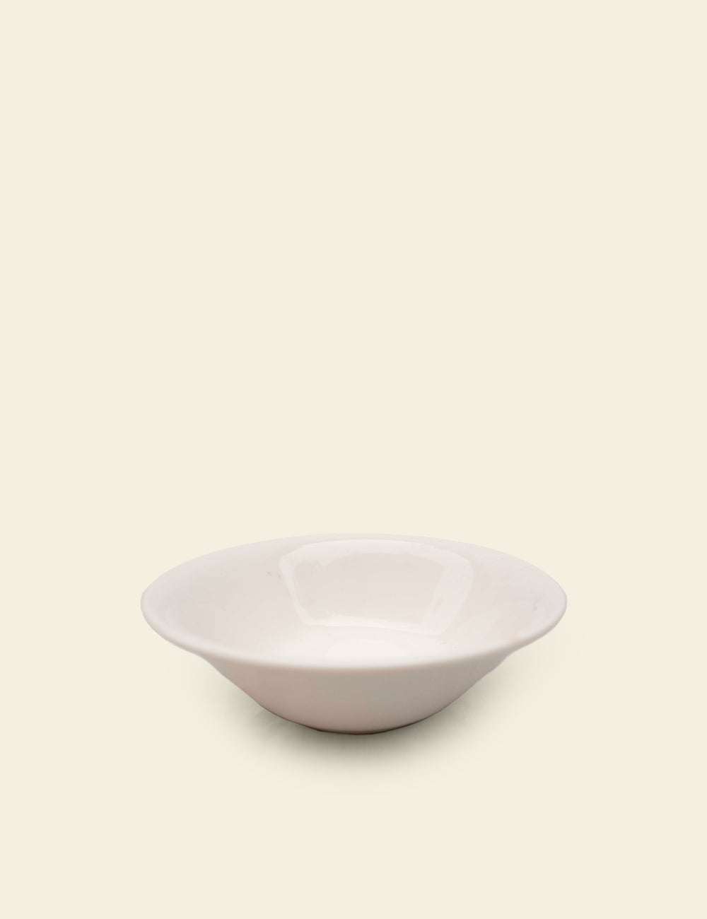 White Ceramic Pasta Bowl
