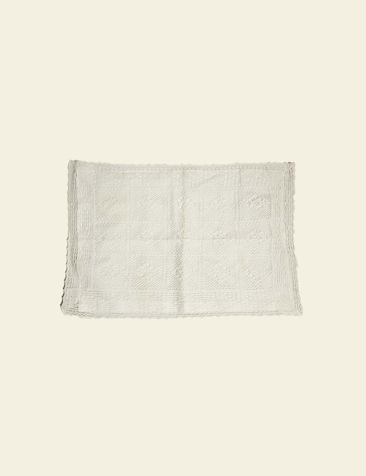 White Lace Placemat