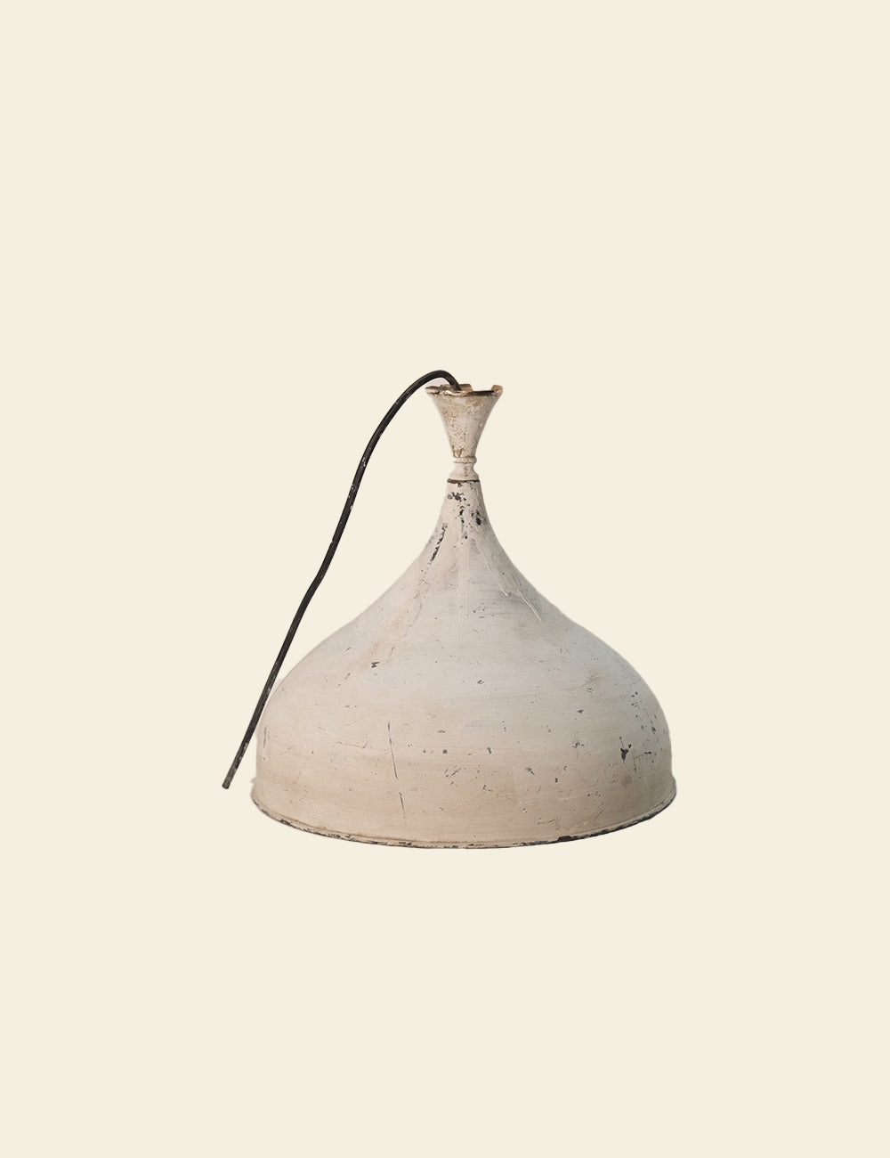 White Ceramic Pendant Light