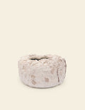 White Pottery Round Ashtray