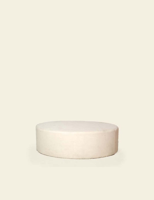 White Round Podium