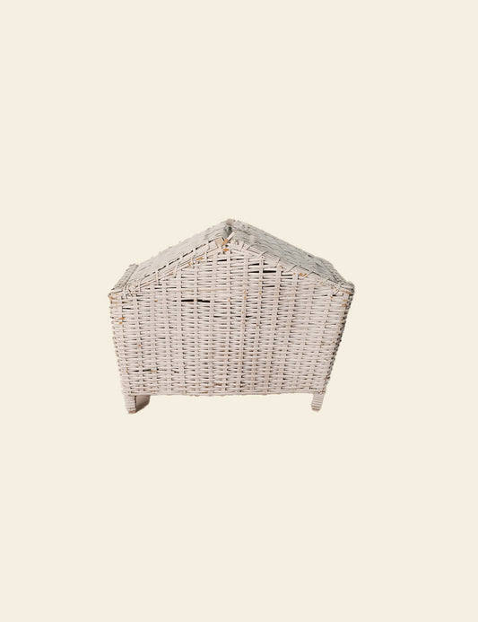 Vintage Wicker Pet Carrier