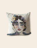 Women Illustrated Cushion