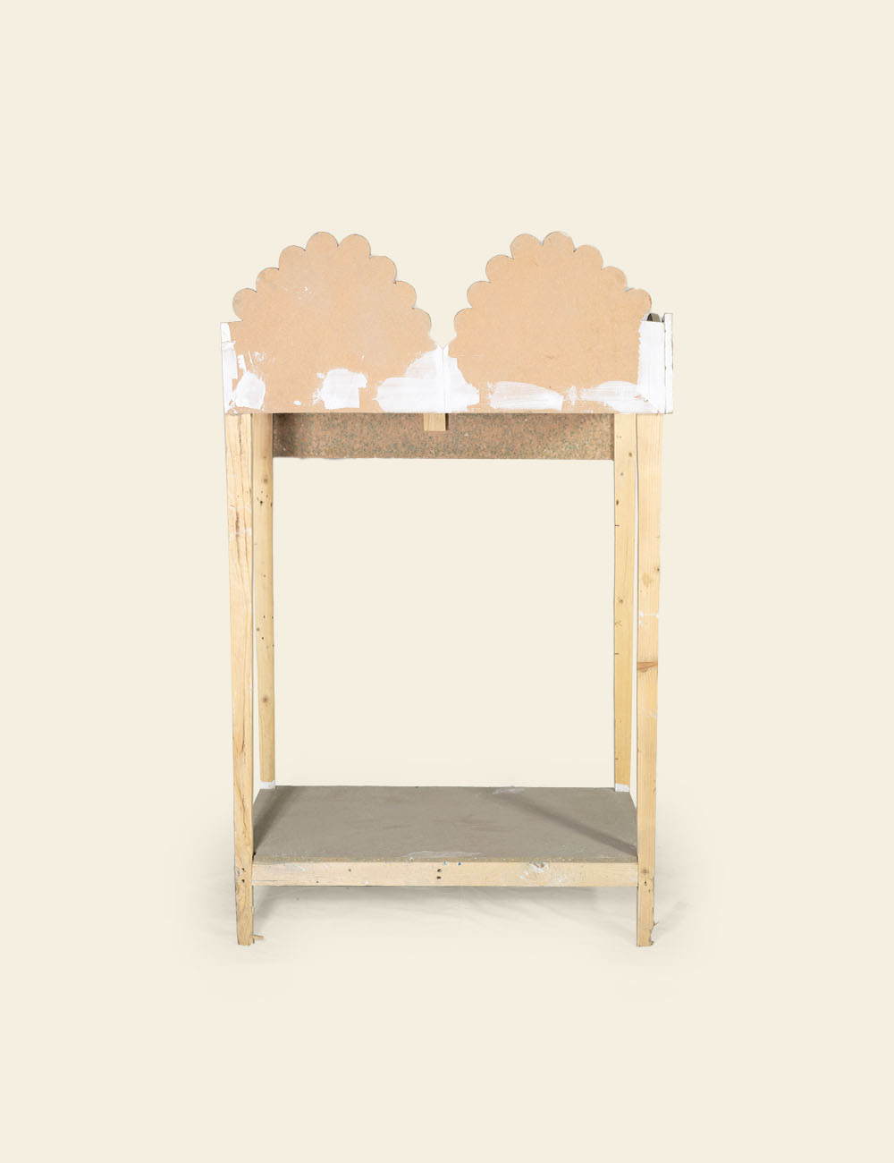 Wood Console Table