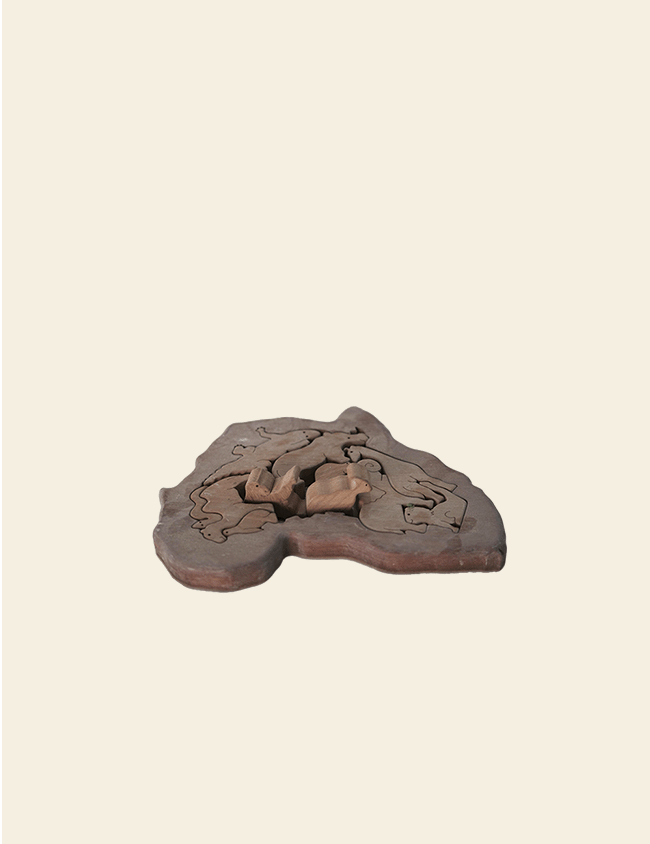 Wooden 3D Animal Puzzle