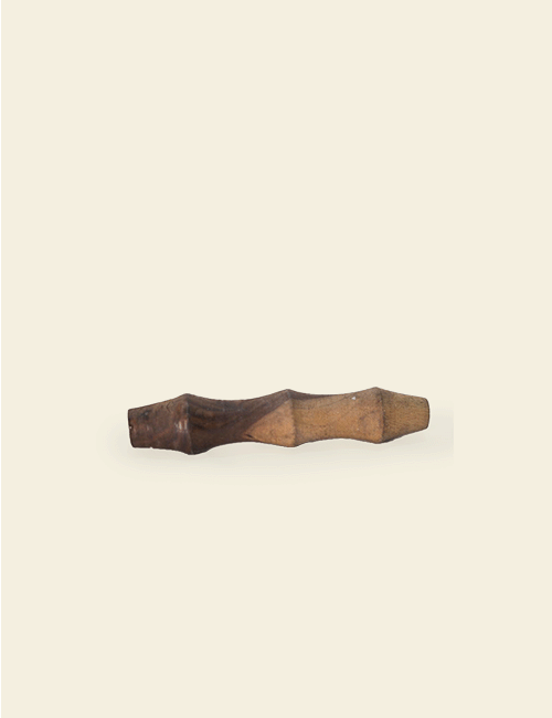 Wooden Double Shade Candle Holder