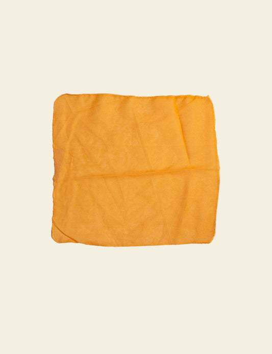 Yellow Cotton Cushion Cover