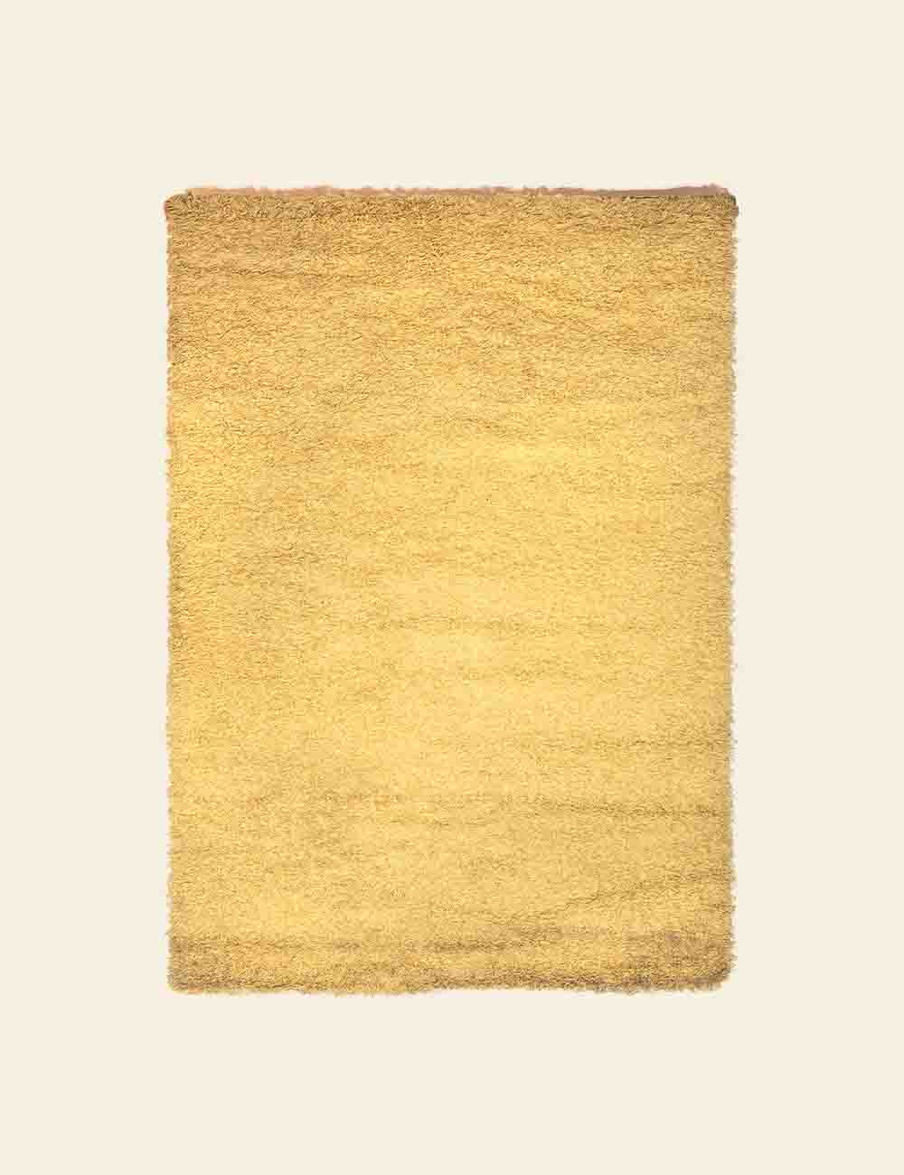 Yellow Shaggy Rug
