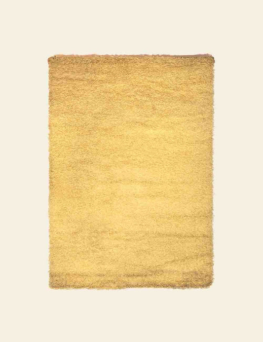 Yellow Shaggy Rug