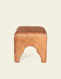 Zentique Willem Orange Cubic Stool
